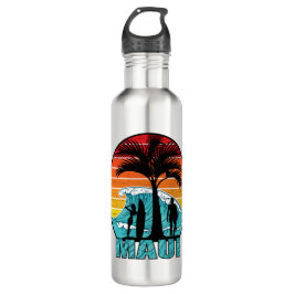 Maui Beach Hawaii Edelstahlflasche