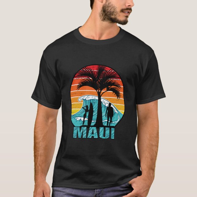 Maui Beach Hawaii T-Shirt (Vorderseite)