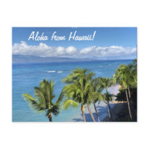 Maui Beach mit Ozean und Palmen