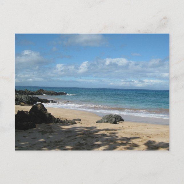 Maui Beach Postcard Postkarte (Vorderseite)
