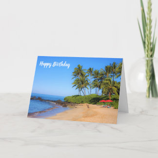 Maui Beach Umbrellas Karte