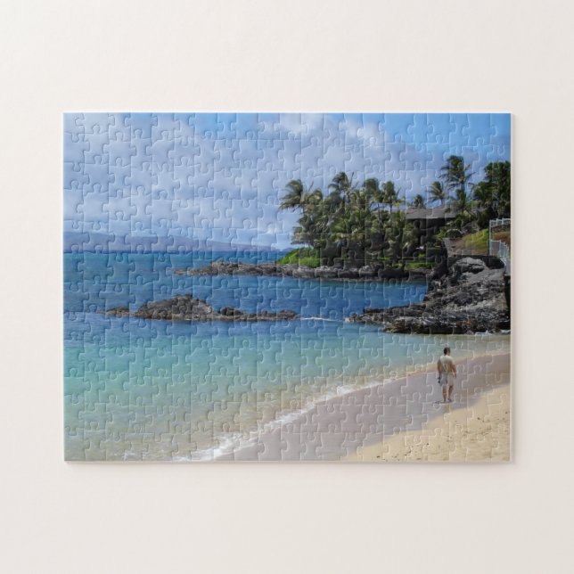 Maui Beach und Ocean Szene Puzzle (Horizontal)