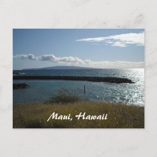 Maui, Blick auf den Hawaii Ozean Postkarte