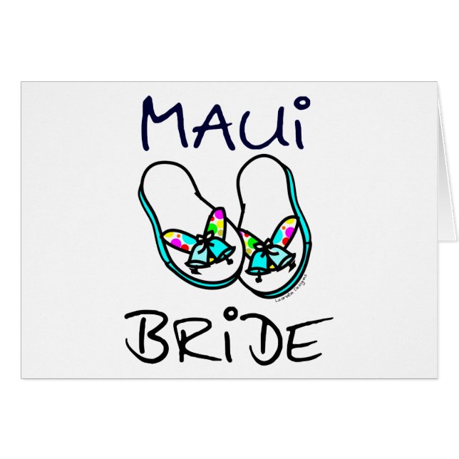 Maui Bride Wedding (Vorderseite (Horizontal))