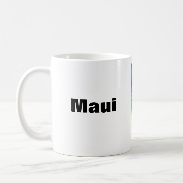 Maui Chicken Portrait Tasse (Links)