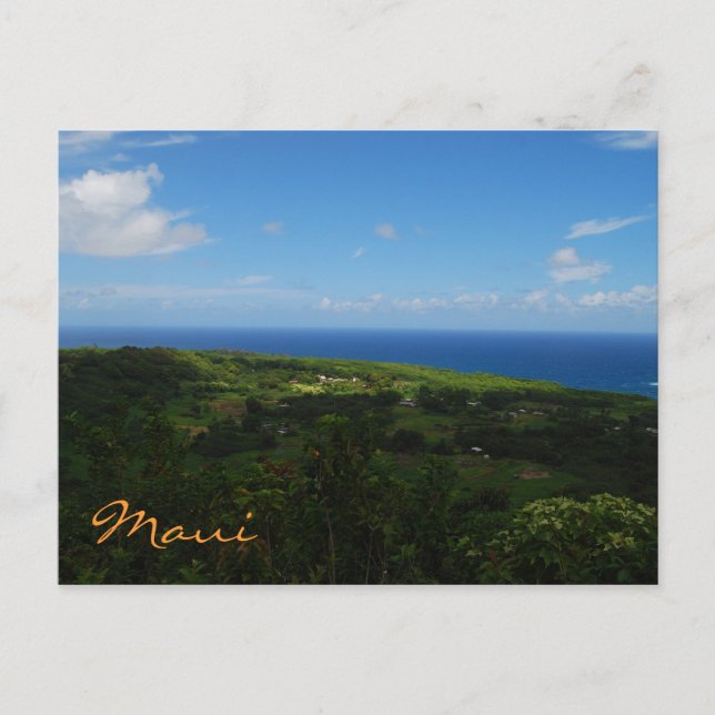 Maui Coast Postkarte (Vorderseite)