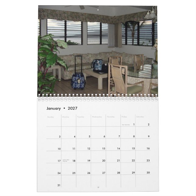 Maui-Erinnerungen Kalender (Jan 2027)