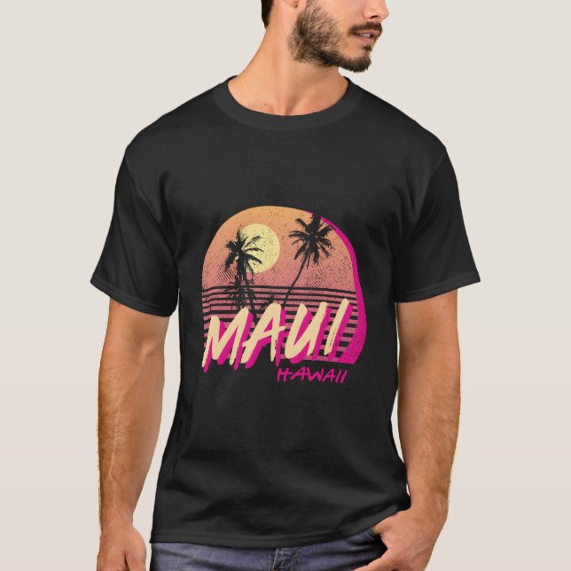 Maui Hawaii Beach T-Shirt (Vorderseite)
