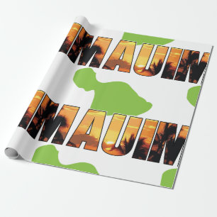Maui Hawaii Geschenkpapier