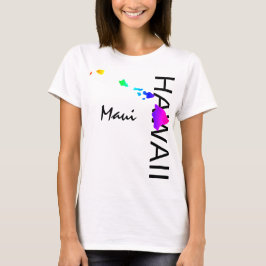 MAUI - HAWAII INSELN NEON RAINBOW T-Shirt