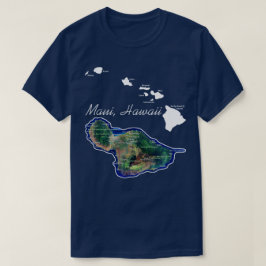 Maui Hawaii mit hawaiianischen Inseln T-Shirt