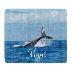 Maui Hawaii Ocean Whale Schwanz Schneidebrett
