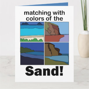 Maui Hawaii passend zu Sandfarben Inselparty Karte