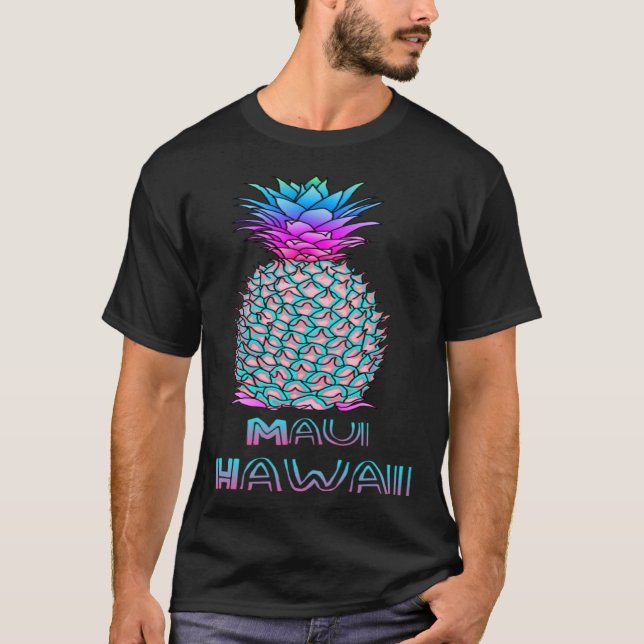 Maui Hawaii Pineapple T-Shirt (Vorderseite)