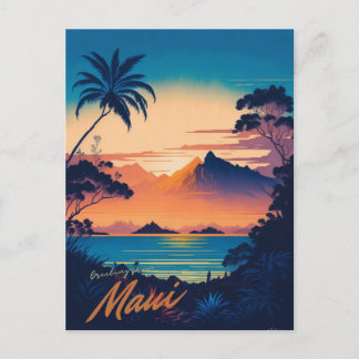 Maui, Hawaii Postcard Postkarte