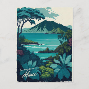 Maui, Hawaii Postcard Postkarte