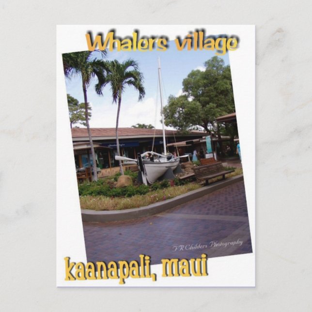 Maui, Hawaii Postkarte (Vorderseite)
