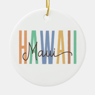 Maui Hawaii (Sands) Keramik Ornament