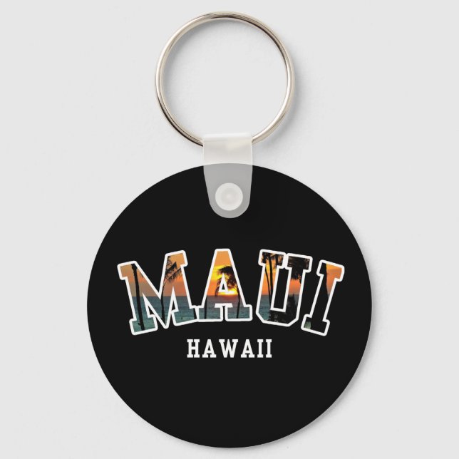 MAUI HAWAII  SCHLÜSSELANHÄNGER (Vorderseite)