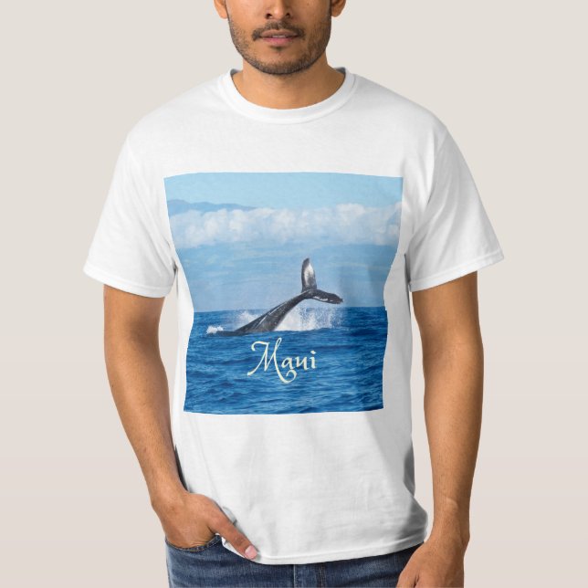 Maui-Hawaii-Schwanz T-Shirt (Vorderseite)