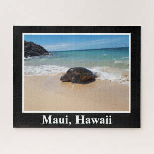 Maui Hawaii Sea Turtle Picture Image Natean Puzzle