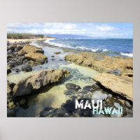 Maui Hawaii Strandposter