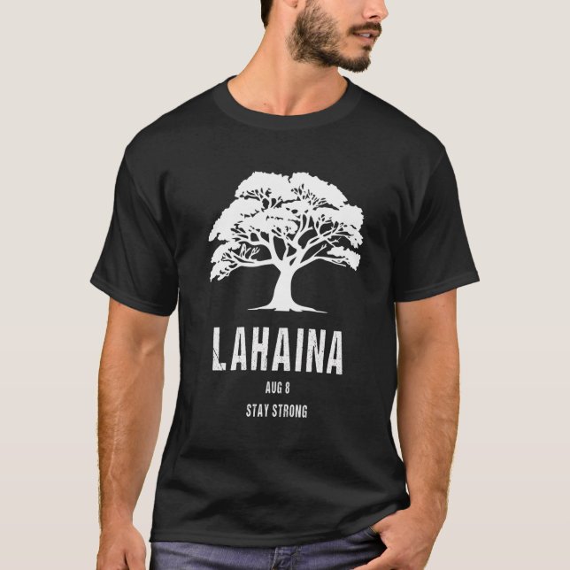 Maui Hawaii Strong Maui Wildfire Lahaina Survivor T-Shirt (Vorderseite)