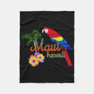 Maui Hawaii Summer Beach Aloha Fleecedecke