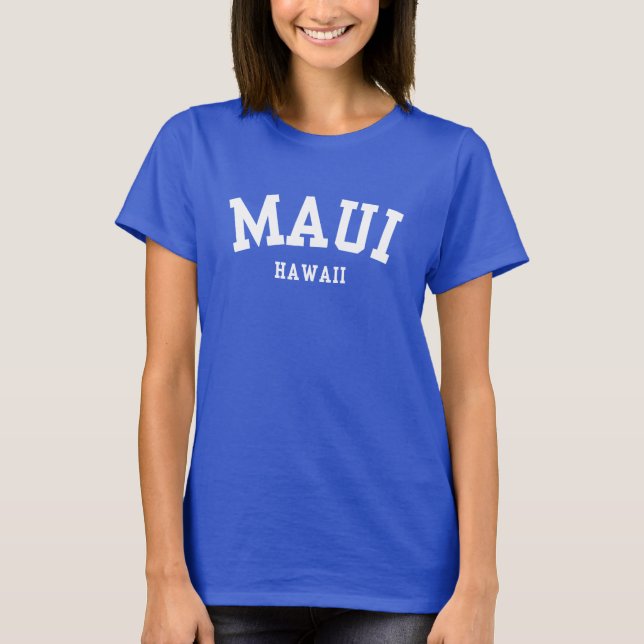 MAUI HAWAII T-Shirt (Vorderseite)