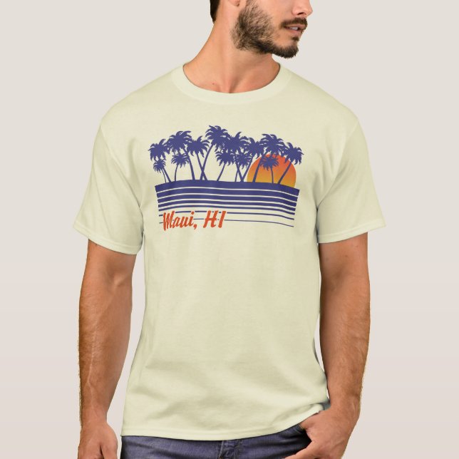 Maui Hawaii T-Shirt (Vorderseite)