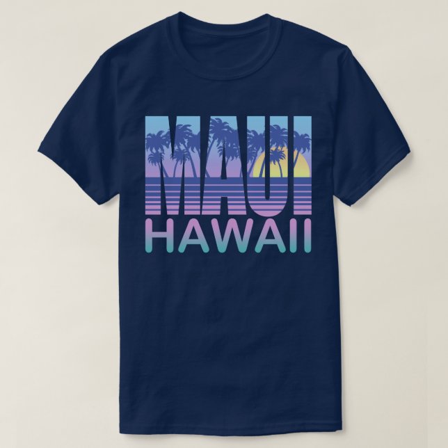 Maui Hawaii T-Shirt (Design vorne)