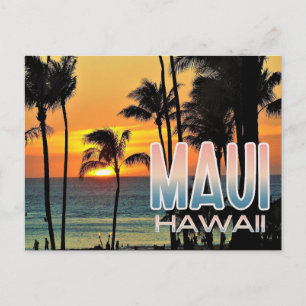 Maui, Hawaii Travel Postcard  Postkarte