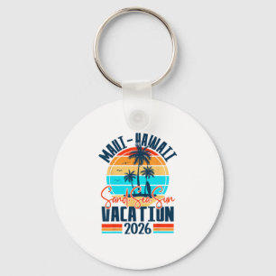 Maui Hawaii Urlaub 2026 Souvenir passende Familie Schlüsselanhänger