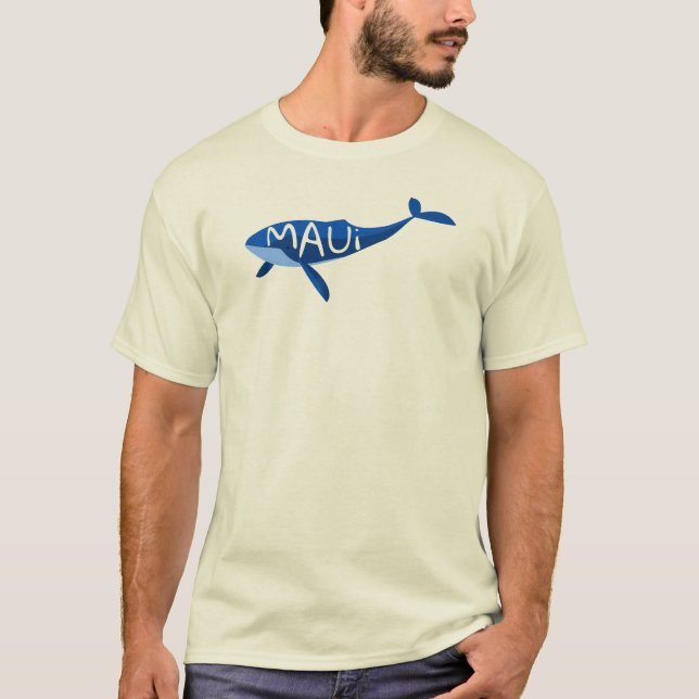 Maui Hawaii Whale T-Shirt (Vorderseite)