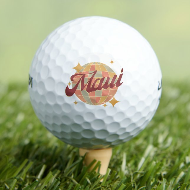 Maui Island Hawaii Golf Resort Golfball (Von Creator hochgeladen)