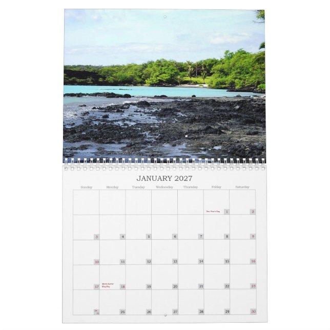 Maui Kalender (Jan 2027)