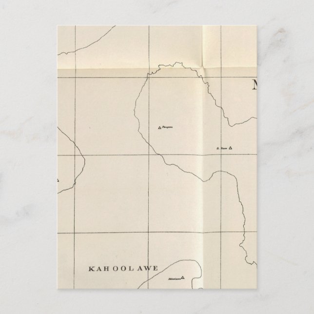 Maui Landkreis, Hawaii Postkarte (Vorderseite)