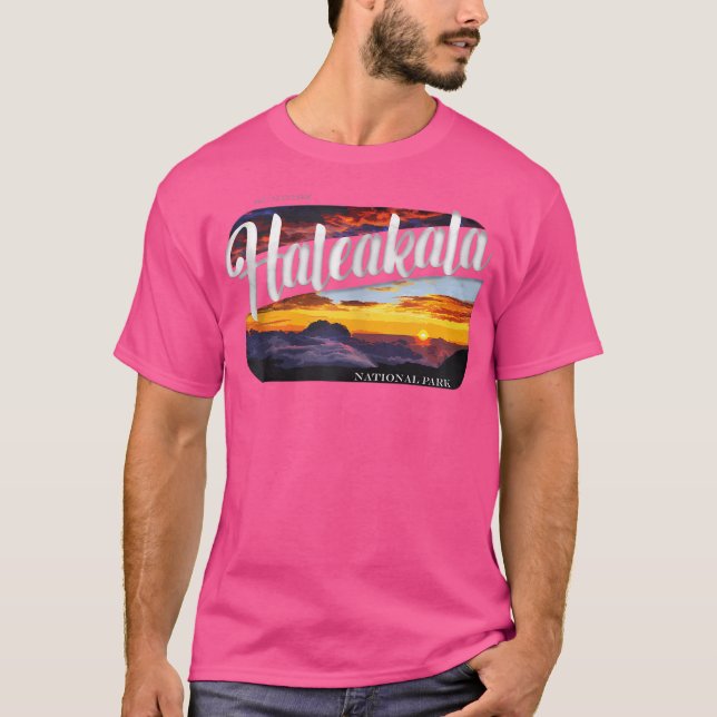 Maui Nationalpark Sunrise Haleakala Wandern T-Shirt (Vorderseite)
