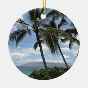 Maui-Palmen Keramikornament
