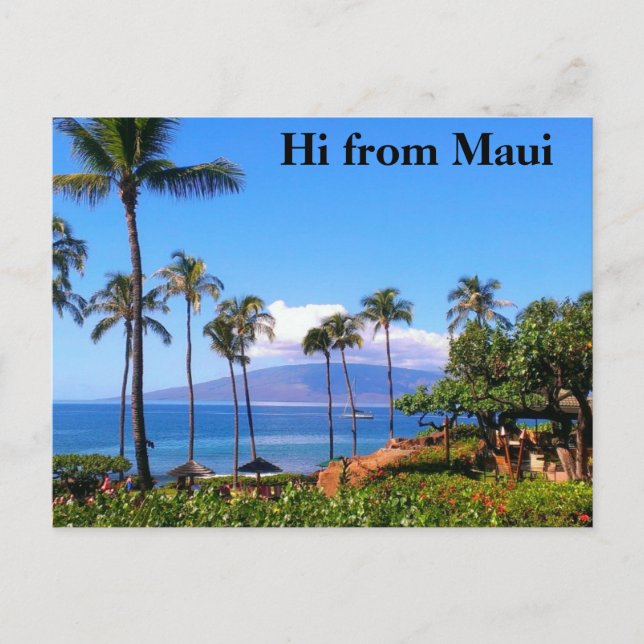 Maui Post Card Postkarte (Vorderseite)