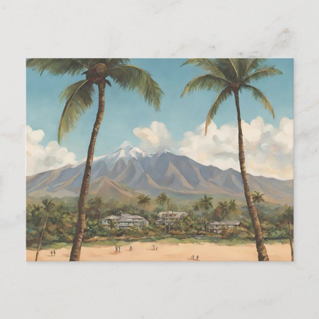 Maui Postkarte (Vorderseite)