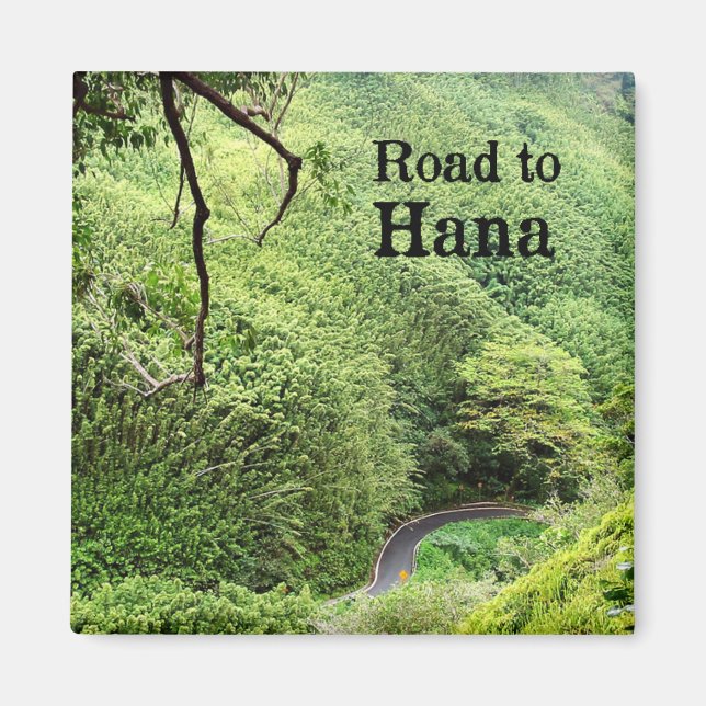 Maui Road nach Hana Magnet (Vorne)