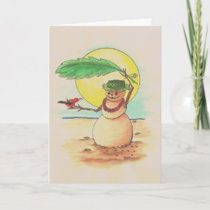 Maui Schneemann Karte