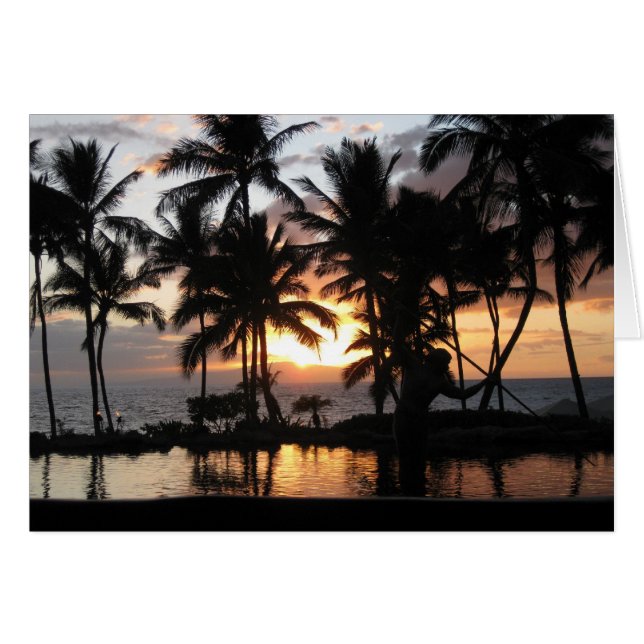 Maui-Sonnenuntergang (Vorderseite (Horizontal))