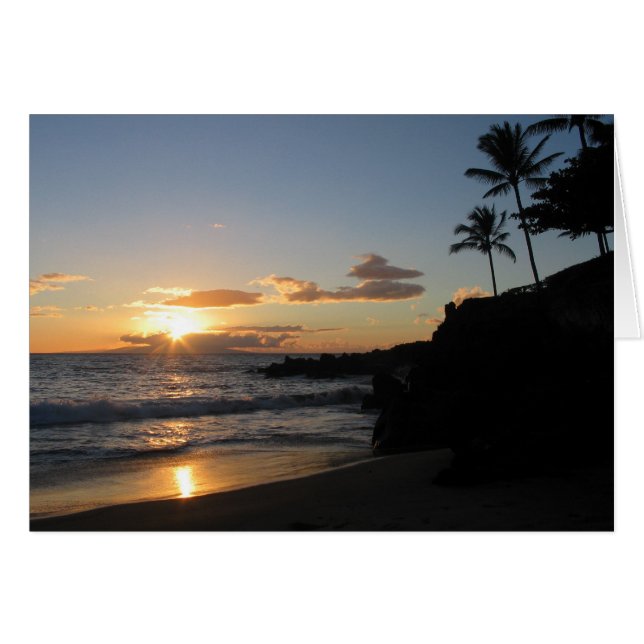 Maui-Sonnenuntergang 1 (Vorderseite (Horizontal))