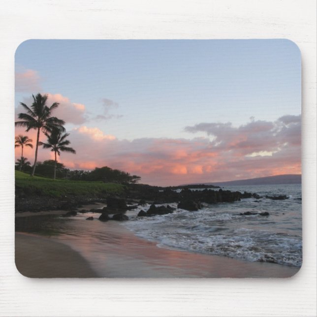 Maui-Sonnenuntergang Mousepad (Vorne)