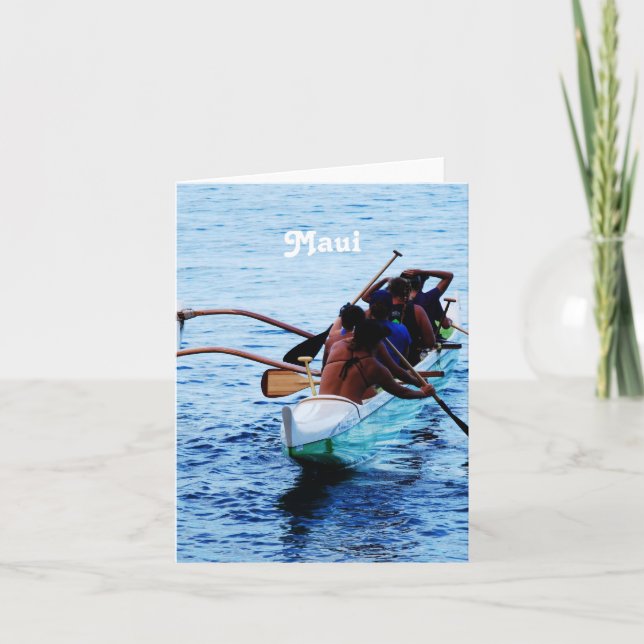 Maui-Sport Karte (Vorderseite)