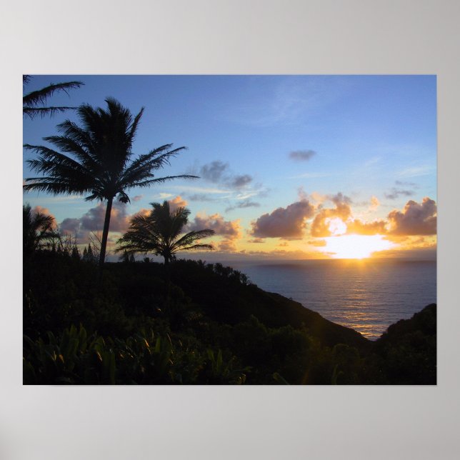 Maui Sunrise 1 Poster (Vorne)