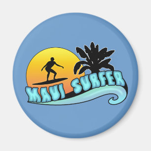 Maui-Surfer Magnet