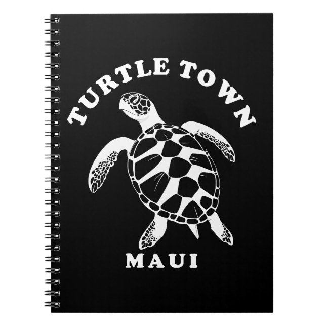 Maui Turtle Town Notizblock (Vorderseite)